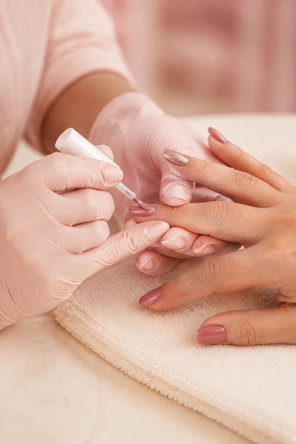 Nail extension, manicure and pedicure services at Prominence Nail Design